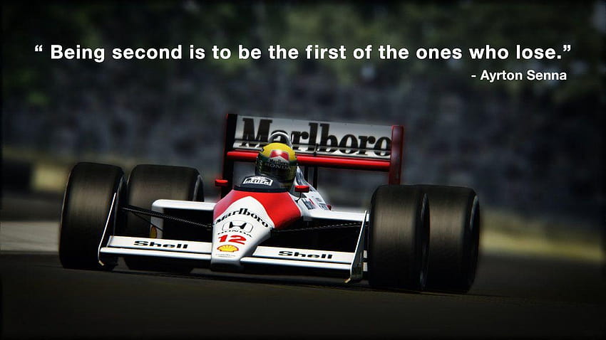 iqbalherindra의 Ayrton Senna 인용문 HD 월페이퍼