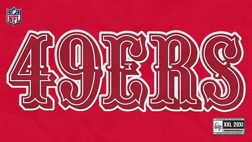Logo San Francisco 49ers 922050, spartańskie 49ers Tapeta HD