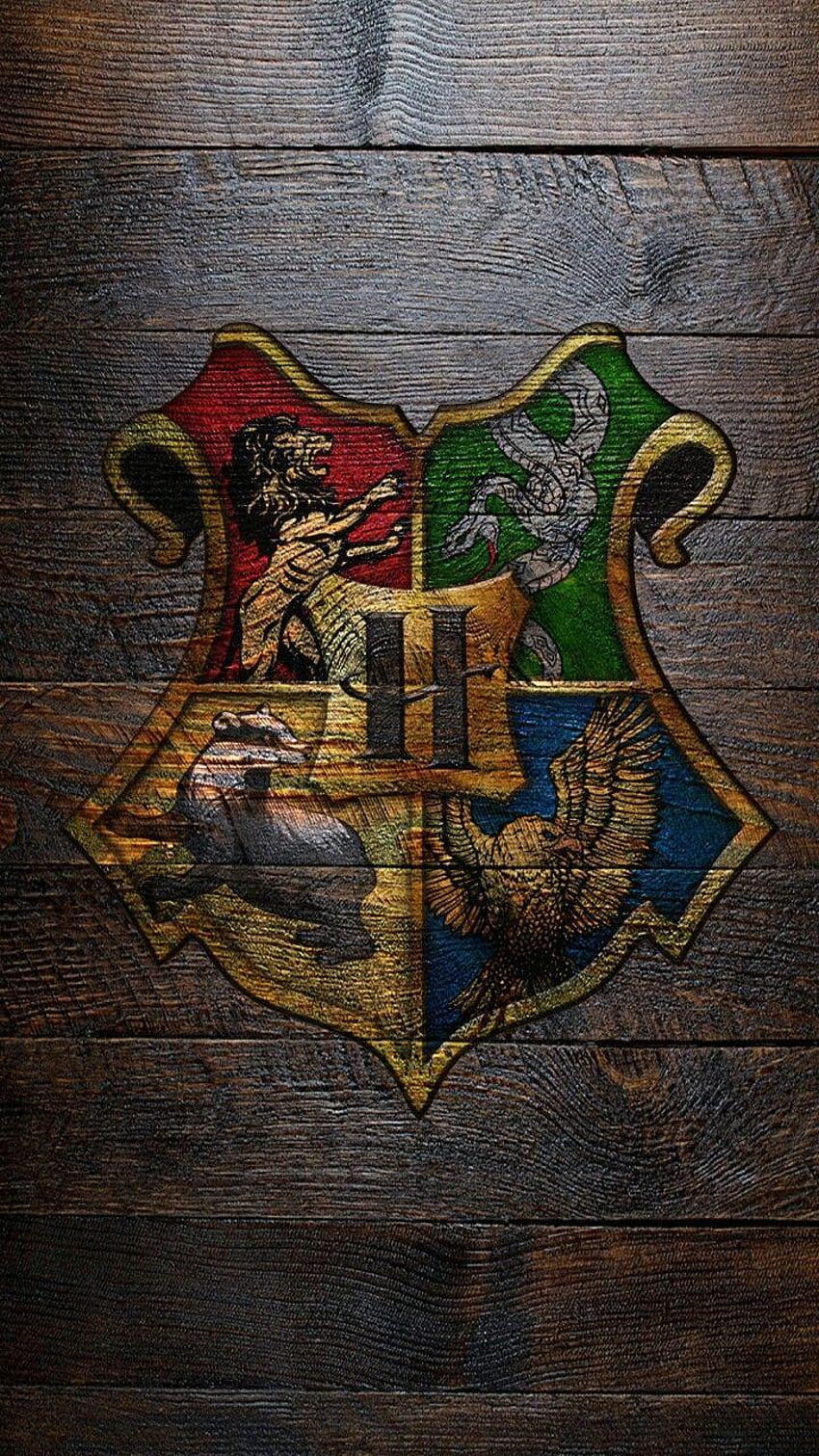 Harry Potter Gryffindor Awesome Hogwarts 로고, 해리 포터 로고 HD 전화 배경 화면