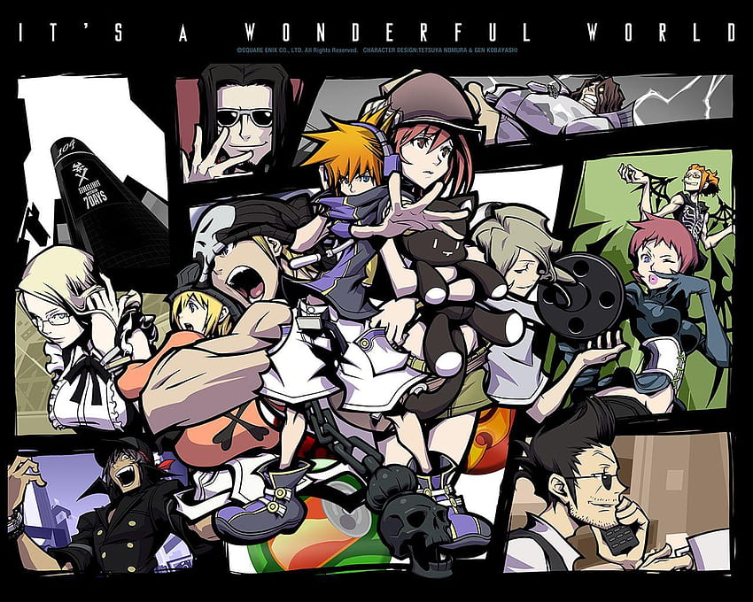 The World Ends With You and Backgrounds HD wallpaper