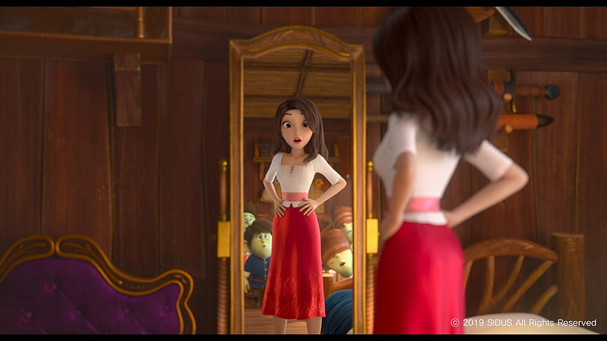 ] New Stills Added for the Upcoming Korean Animated Movie, red shoes and the seven dwarfs HD wallpaper