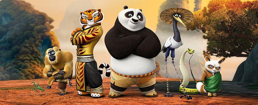 Kung Fu Panda Tła 1500x612, kungfu Panda Tapeta HD