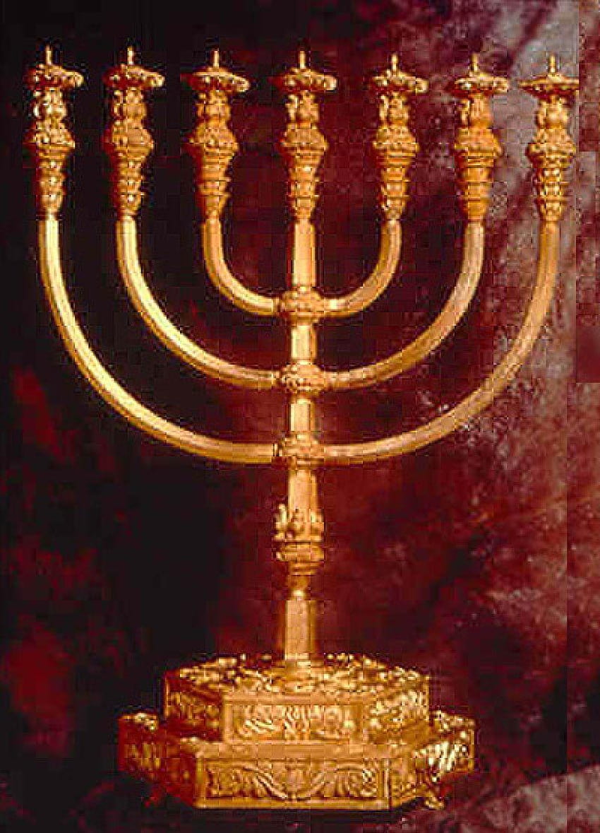 The menorah is described in the Bible as the seven HD phone wallpaper