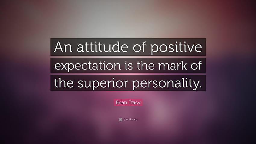 Attitude Quotes, hope have only positive expectations HD wallpaper | Pxfuel