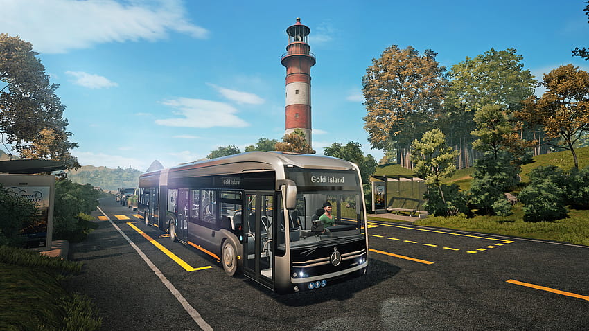 Bus Simulator, gra autobusowa Tapeta HD