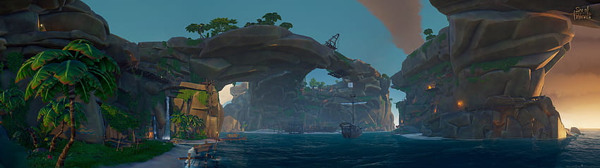 Thieves Haven、Sea of​​ Thieves ゲーム 高画質の壁紙