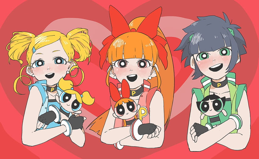 Babypatilu sur CN, anime powerpuff girls Fond d'écran HD
