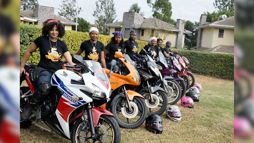 Kenya's Female Biker Clubs Show Strong Moto Unity HD wallpaper