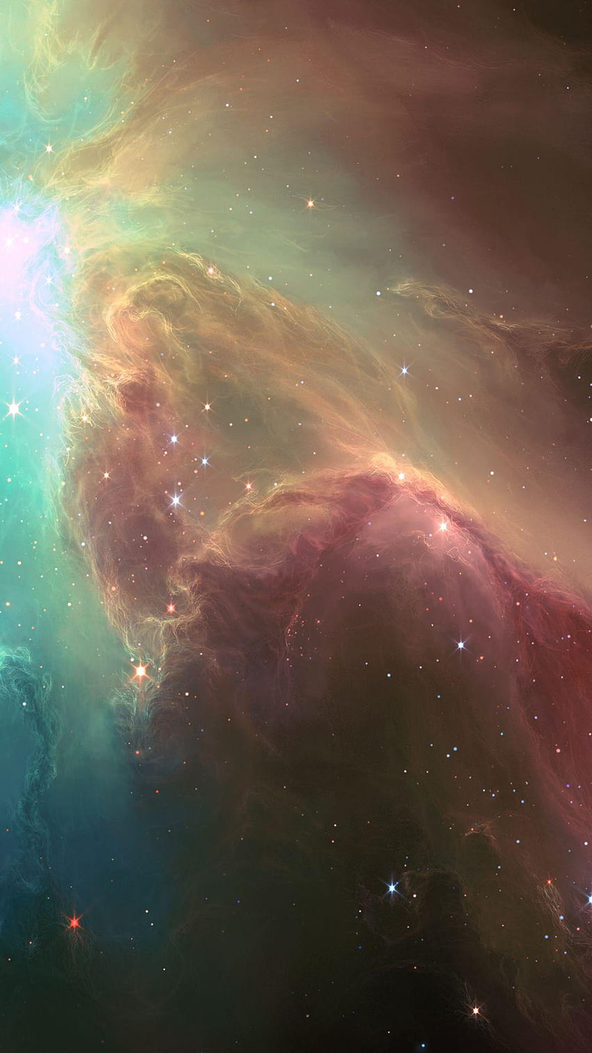 Star Forming Nebula Dust Cloud iPhone 6 Plus HD phone wallpaper