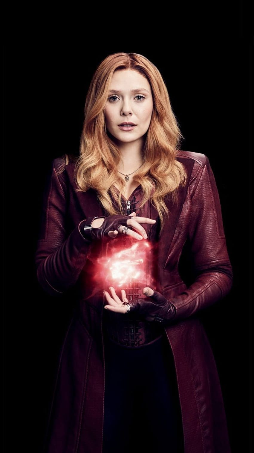 Wanda maximoff, Scarlet Witch, Elizabeth Olsen, Avengers: infinity, avengers girls HD phone wallpaper