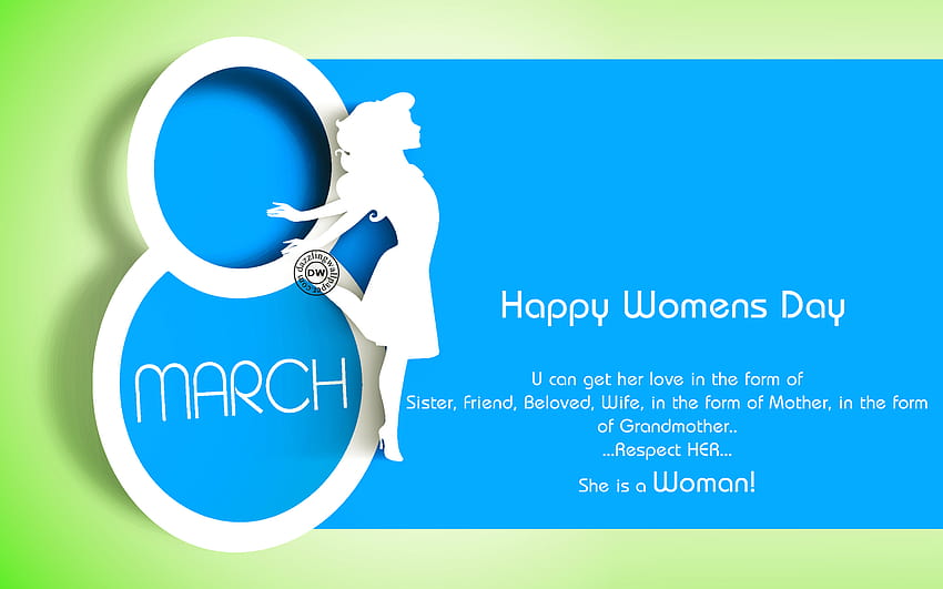 Happy Women's Day, poster womens day HD wallpaper