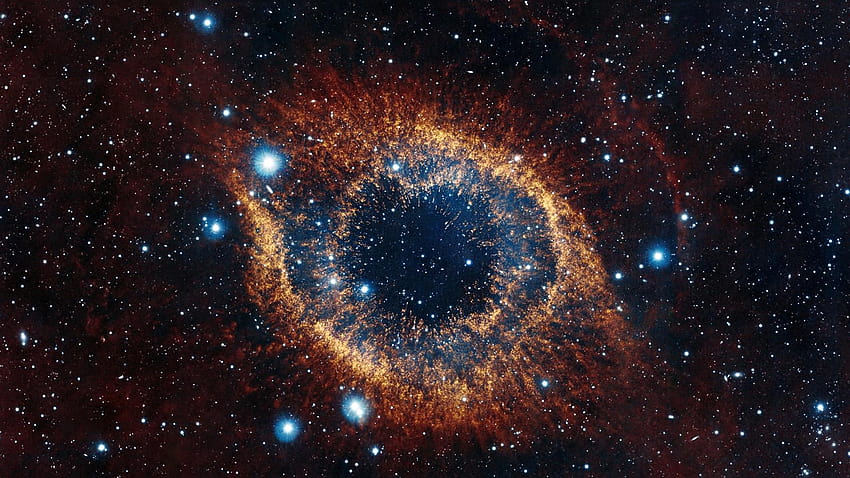 nebulosa de la hélice, espacio, estrellas, explosión, universo estrellas Tapeta HD