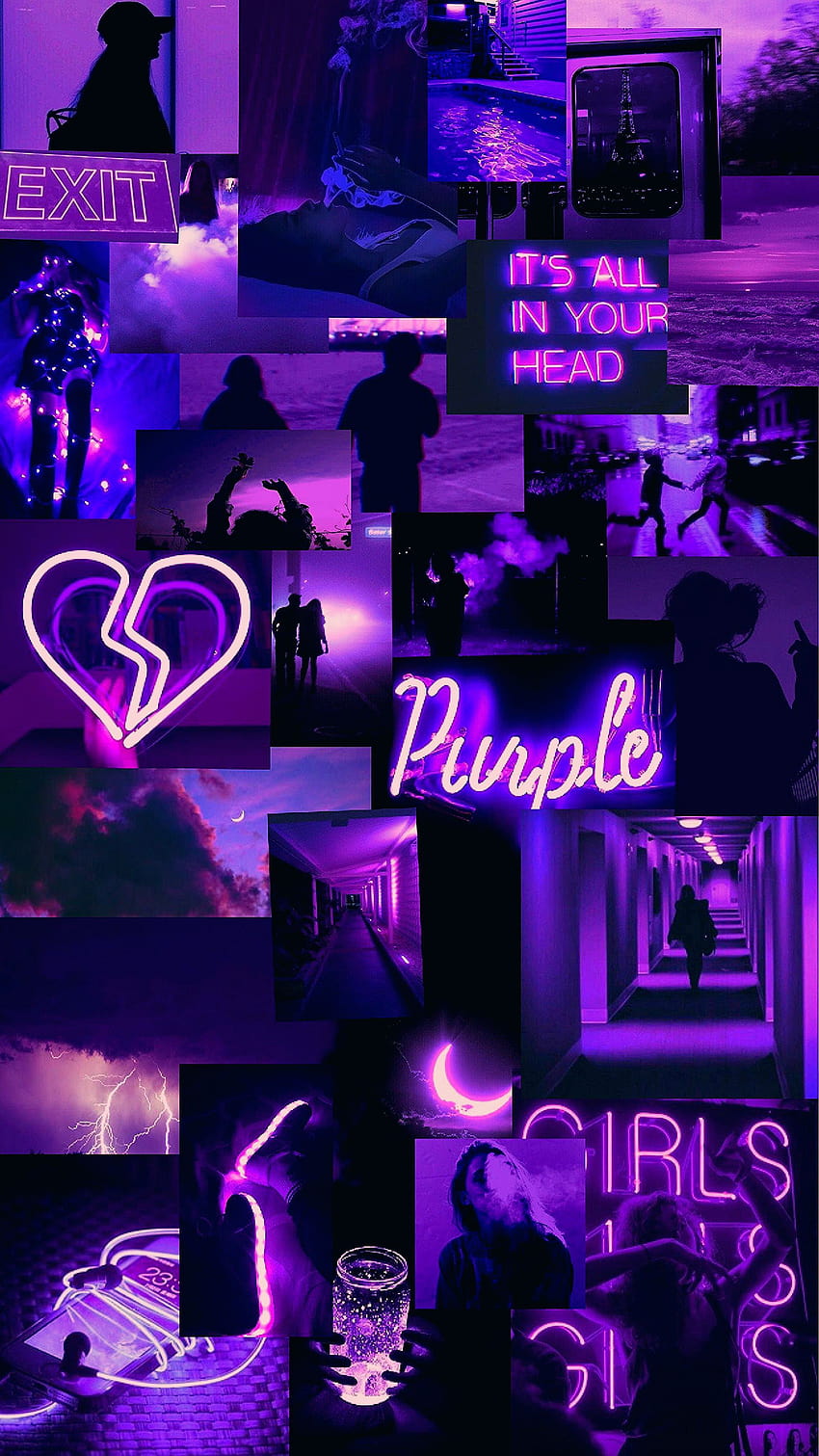 Scott Powlowski on 紫色, aesthetic neon purple HD phone wallpaper | Pxfuel