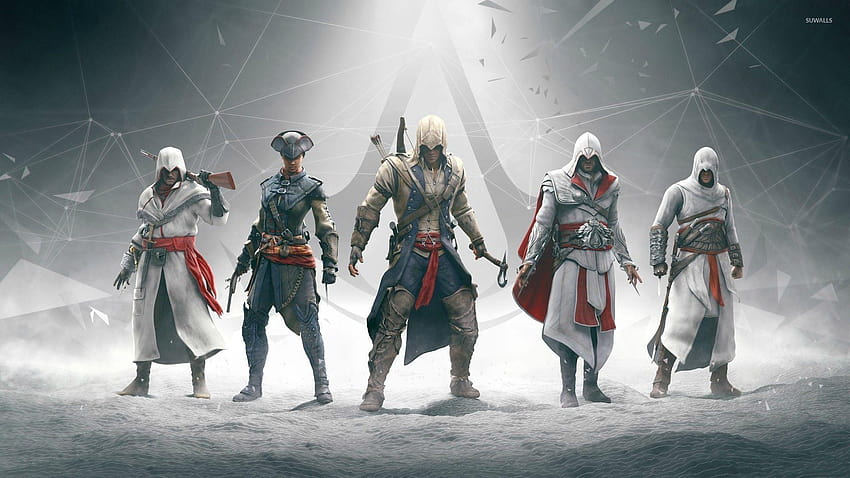 Grupo de la Hermandad de Assassins Creed, panorámica de Assassins Creed  fondo de pantalla | Pxfuel