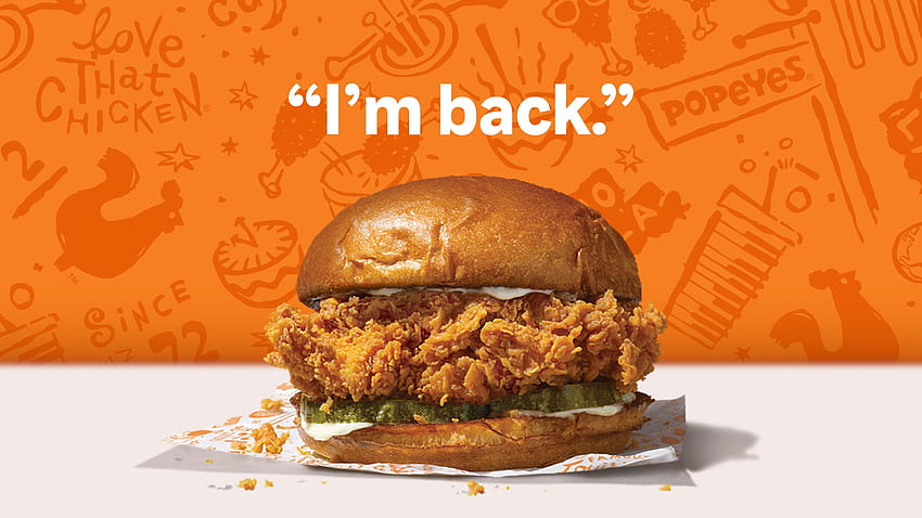 Popeyes chicken sandwich: Fans waited a long time to finally snag one, chicken burger HD wallpaper