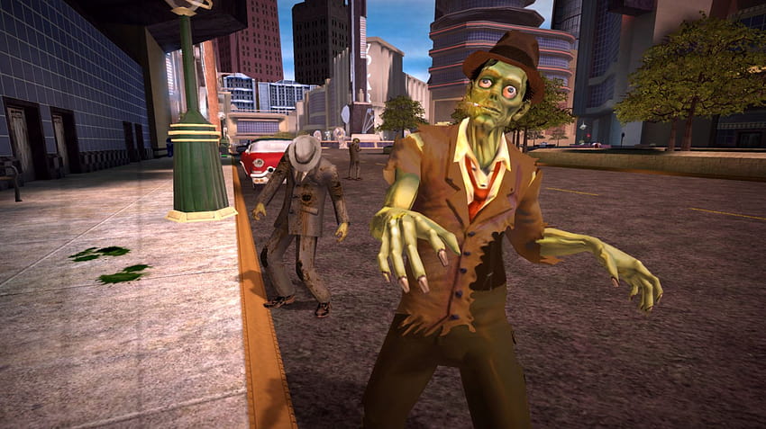 Stubbs The Zombie Stumbles Back Into The Spotlight In The Latest Trailer For In Rebel Without A Pulse On PS4, stubbs the zombie in rebel without a pulse HD wallpaper