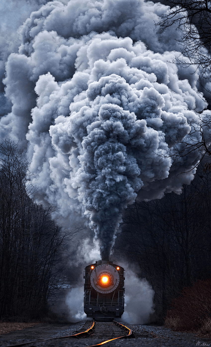Powerful Train Engines Chug Through Beautiful Landscapes, old engine HD phone wallpaper