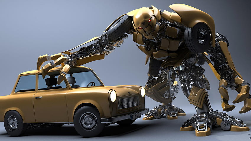 1920x1080 robot, car, wreck backgrounds, tobot HD wallpaper