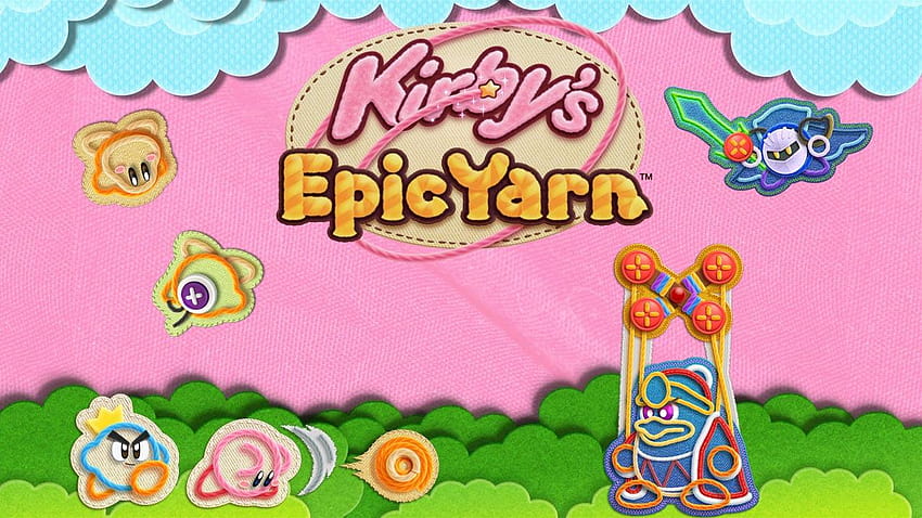 Kirby's Extra Epic Yarn será lançado em 8 de março no Nintendo 3DS, Kirby's Extra Epic Yarn papel de parede HD