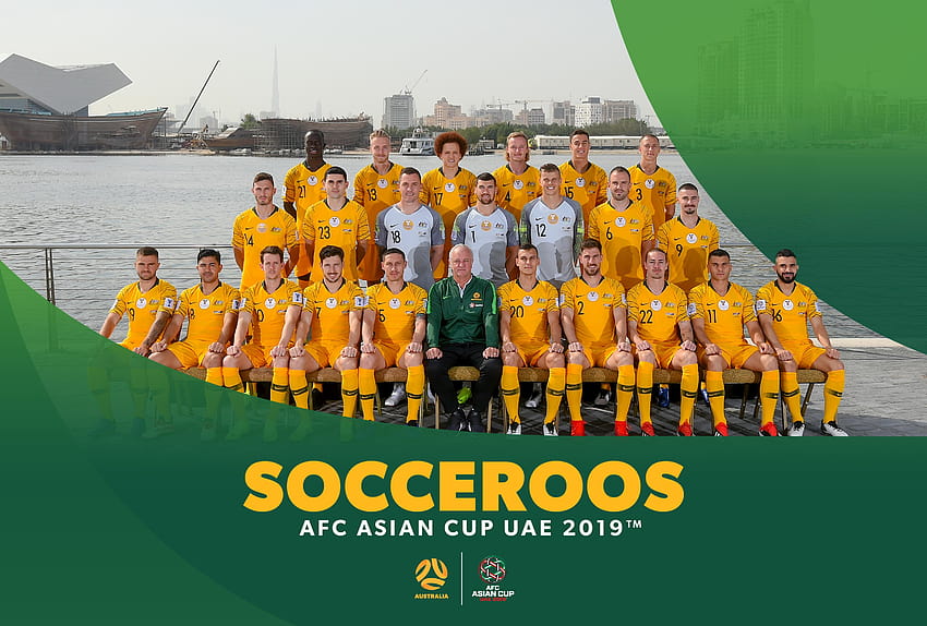 the official Socceroos AFC Asian Cup 2019 HD wallpaper