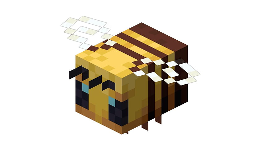 Minecraft Bees HD wallpaper