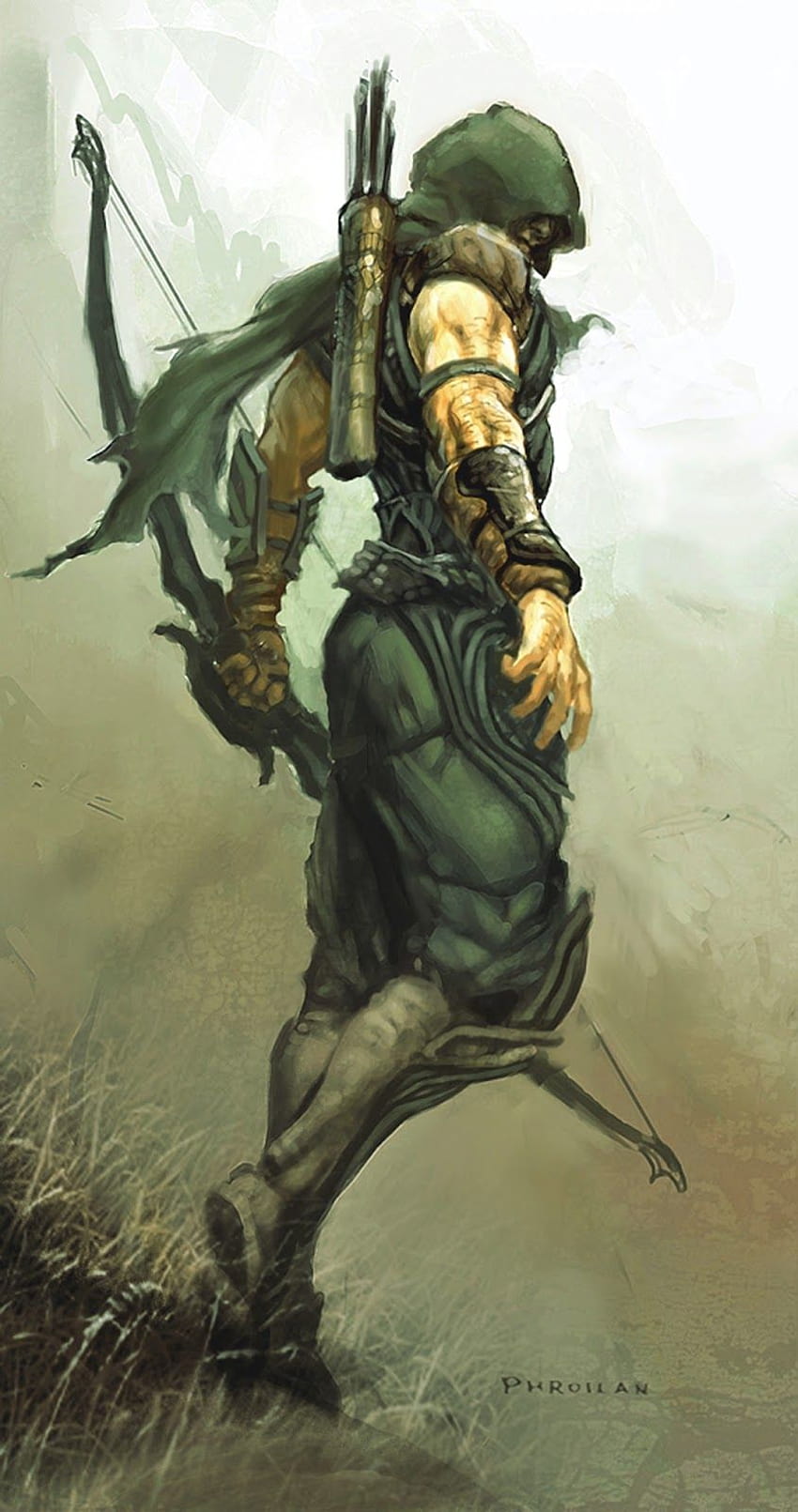 Phroilan's stuff [ male, archer, ranger ], archer superhero HD phone wallpaper