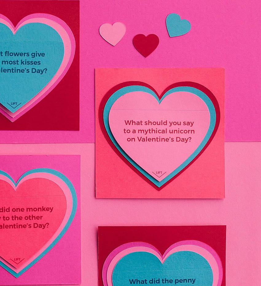 35 Kartu Hari Valentine DIY, kolase estetika hari kasih sayang wallpaper ponsel HD