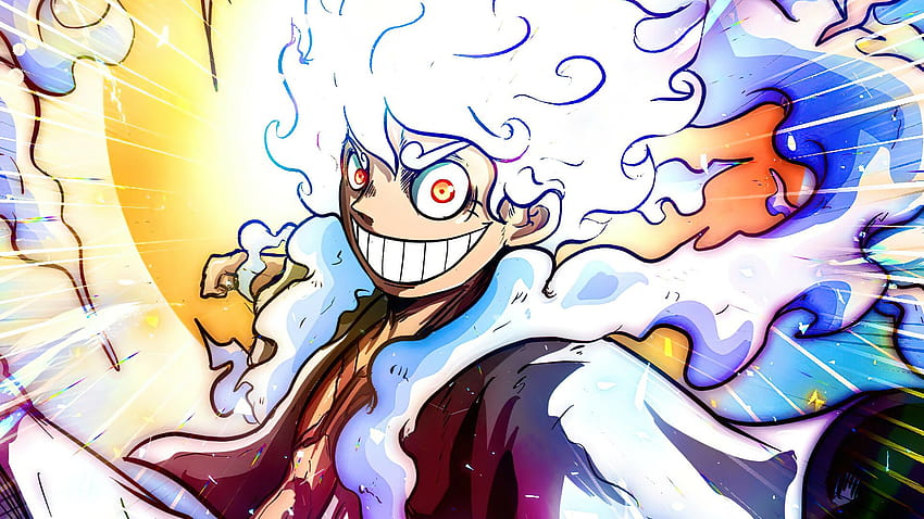 Luffy, deus do sol nika papel de parede HD