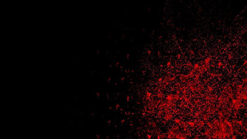 Komputer Estetika Merah dan Hitam, bunga pc estetika hitam Wallpaper HD