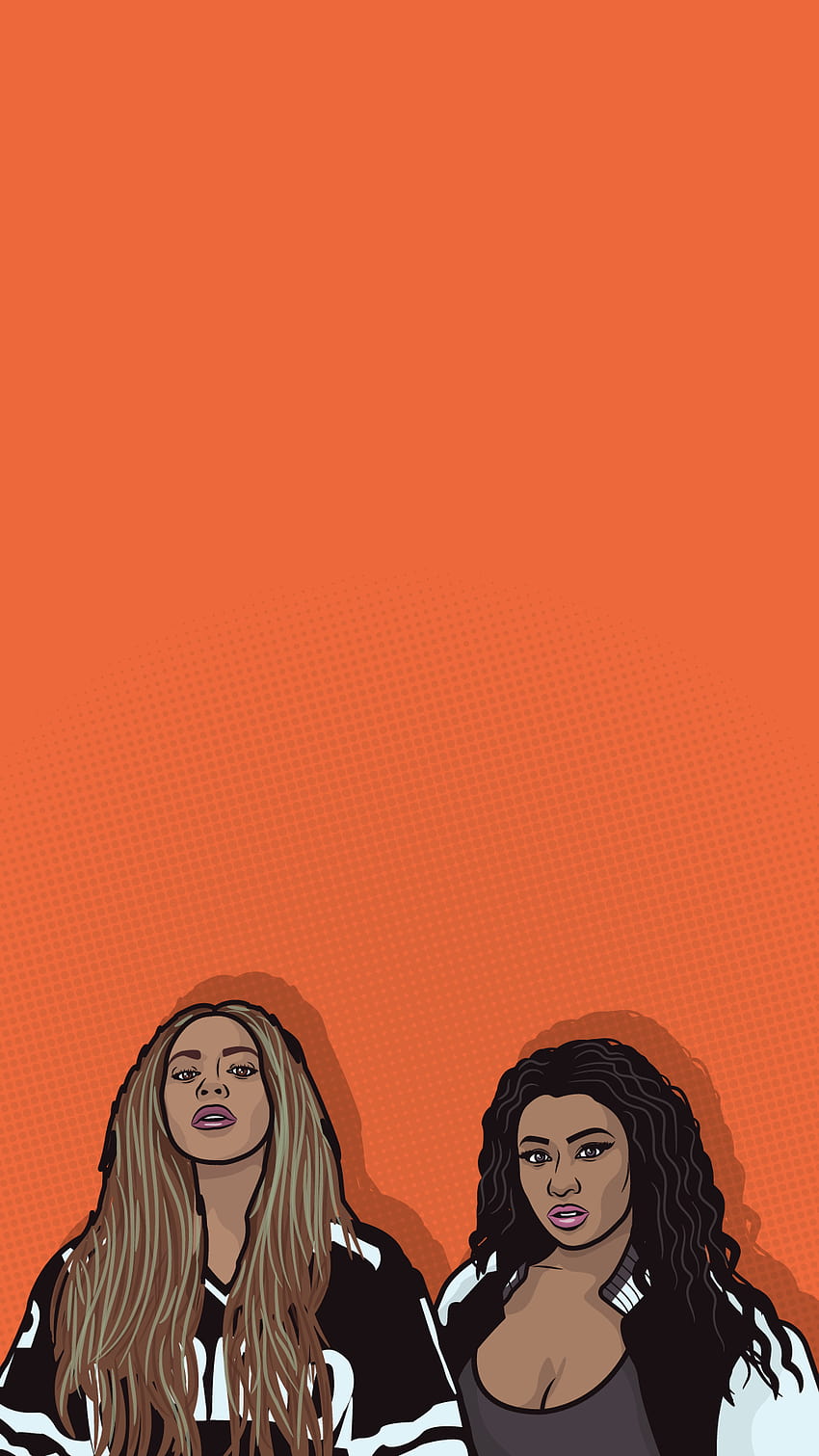 Beyonce and Nicki Minaj, nicki minaj d iphone HD phone wallpaper
