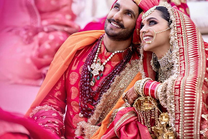 Deepika Padukone e Ranveer Singh matrimonio, matrimonio Sfondo HD
