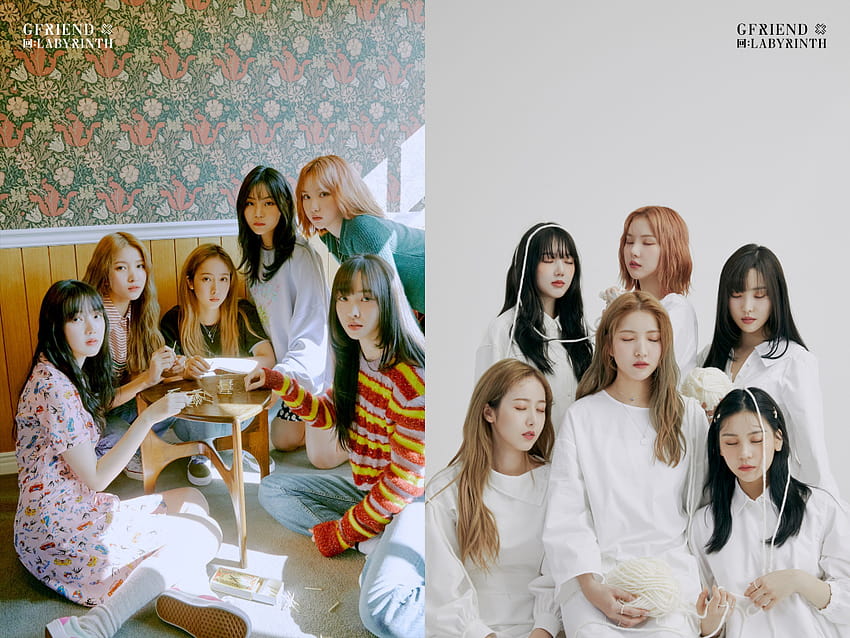 GFriend stun but are tied up in 'Room' and 'Twisted' versions of, gfriend labyrinth HD wallpaper