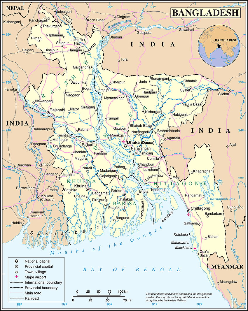 Dhaka Bangladesh e vídeos e notícias, mapa de bangladesh Papel de parede de celular HD