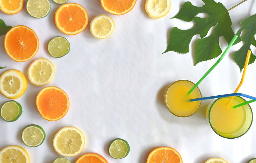 juice, fruit, food, vitamins, citrus , section еда HD wallpaper