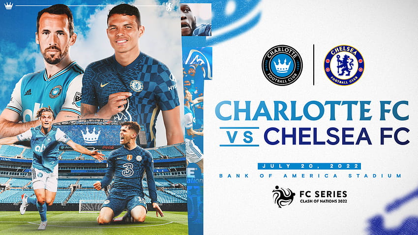 Charlotte FC recibirá al Chelsea FC en el Bank of America Stadium el 20 de julio fondo de pantalla