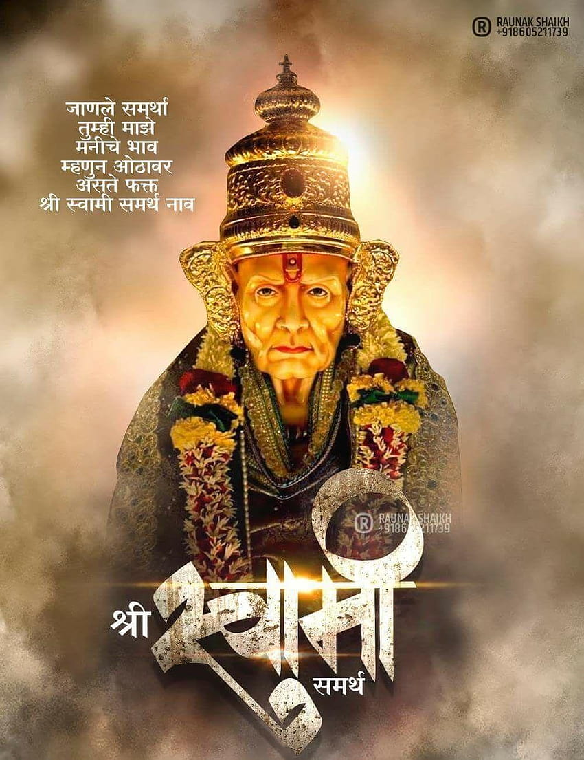 Shree Swami Samarth w 2020 roku Tapeta na telefon HD