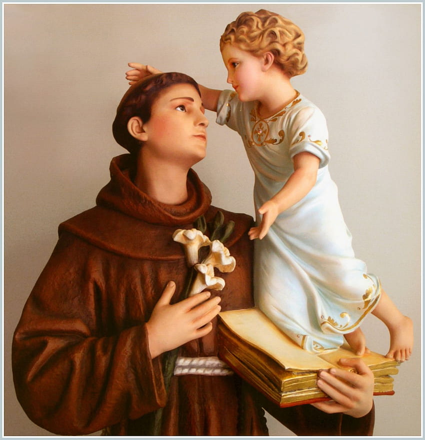 St. Antonius von Padua, heiliger Antonius von Padua HD-Handy-Hintergrundbild