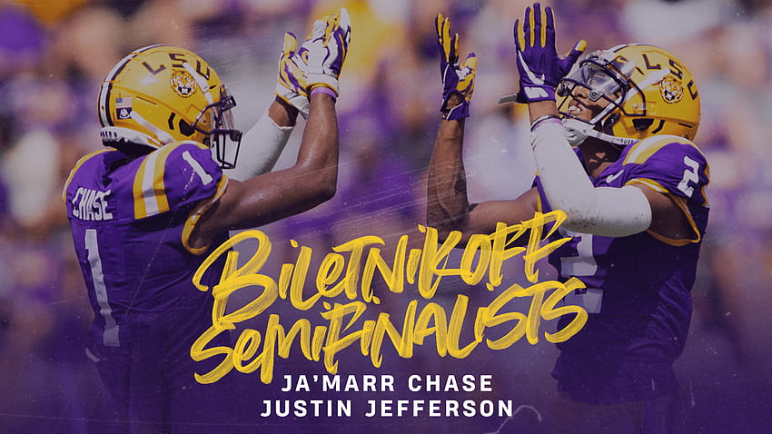 LSU wide receivers Ja'Marr Chase and Justin Jefferson Named, jamarr chase HD wallpaper