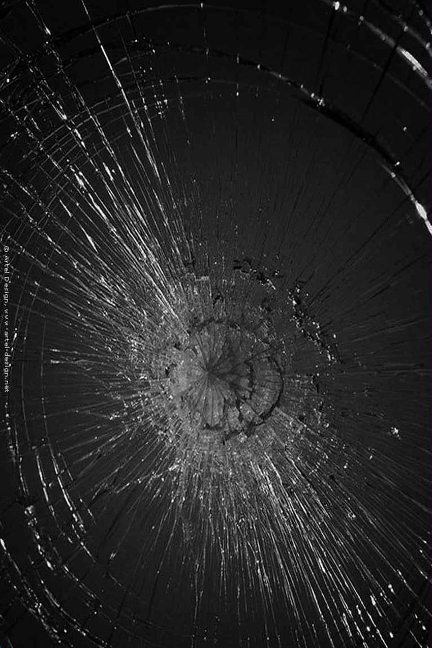 Cracked Screen Phone Wallpaper  Mobile Abyss