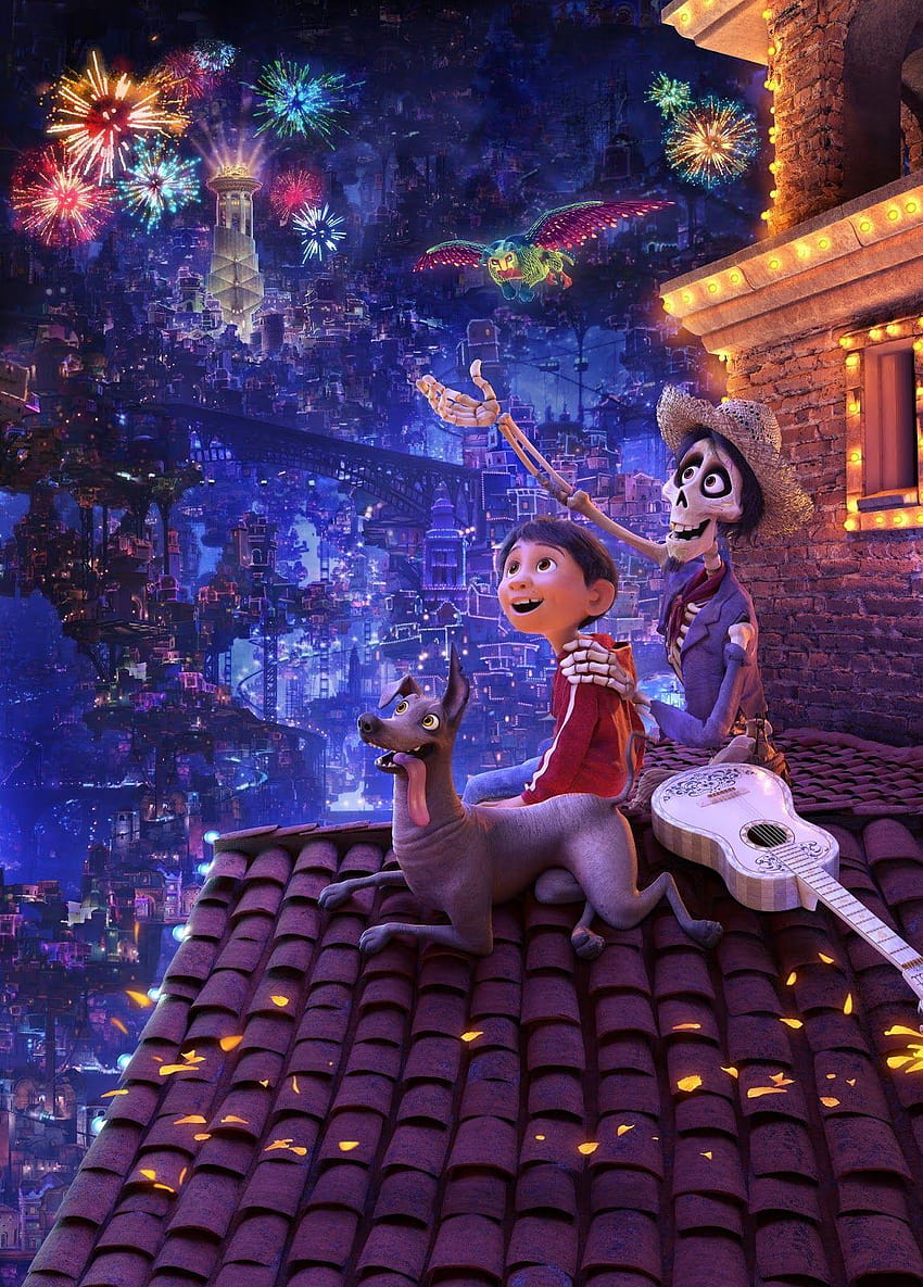 Coco Movie 2017 ,Pixar Animation วอลล์เปเปอร์โทรศัพท์ HD