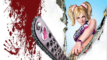 Download wallpaper chainsaw, Lollipop Chainsaw, Juliet Starling, Nick,  Grasshopper Manufacture, section games in resolution 1024x600