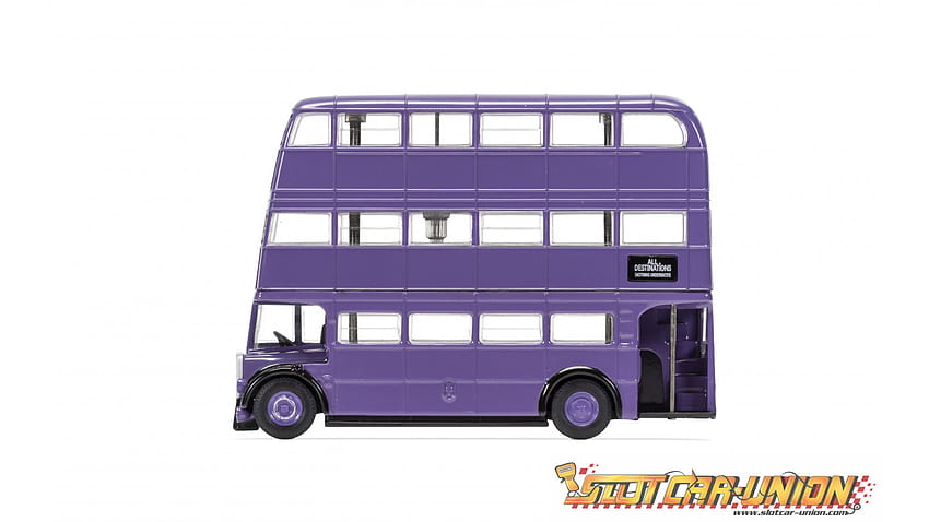 Corgi CC99726 Harry Potter Triple Decker Knight Bus, рицарски автобус Хари Потър HD тапет