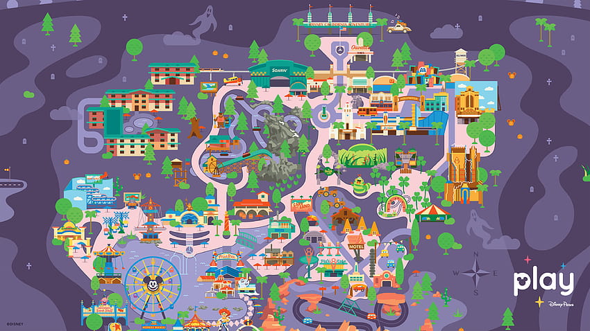 Play Disney Parks' – Disney California Adventure, z flo HD wallpaper