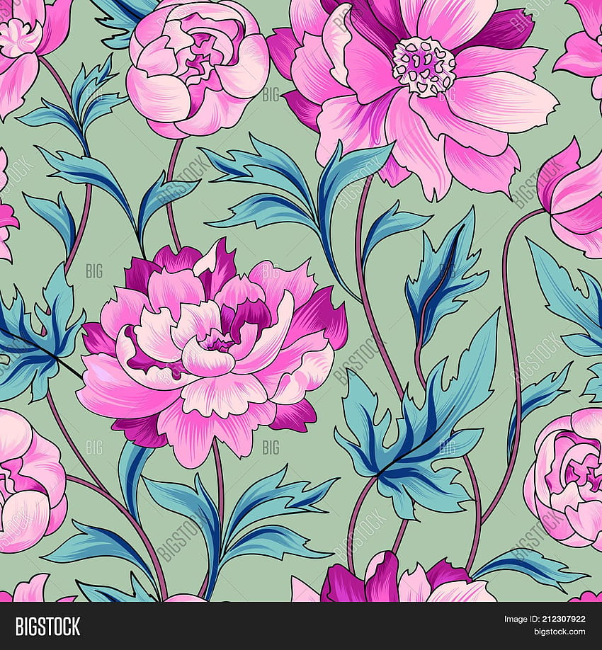 Floral Pattern Flower Vector &, gentle bloom HD phone wallpaper