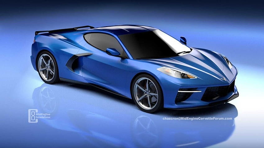 New Rendering Of The Mid Engined 2020 Chevy C8, corvette 2020 HD wallpaper