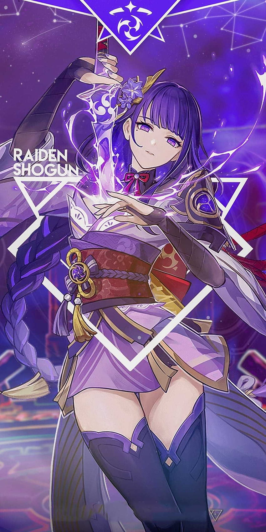 Raiden Shogun Mobile Discover more Game, Genshin Impact, Raiden Impact, Raiden Shogun . https://…, raiden ei HD phone wallpaper