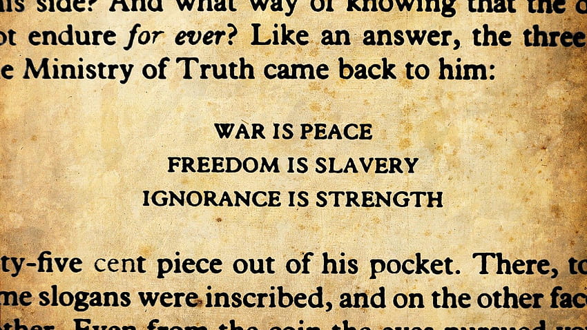 1920x1080 quote george orwell 1984 ...cool .me HD wallpaper