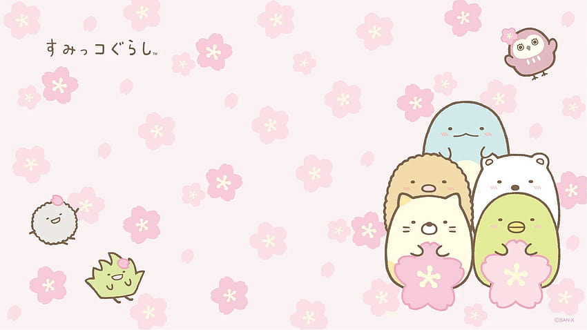 28 Pastell Kawaii, rosa kawaii Stk HD-Hintergrundbild