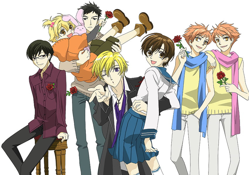 Ouran Highschool Host Club Backgrounds posted by Zoey Johnson, ohshc HD wallpaper
