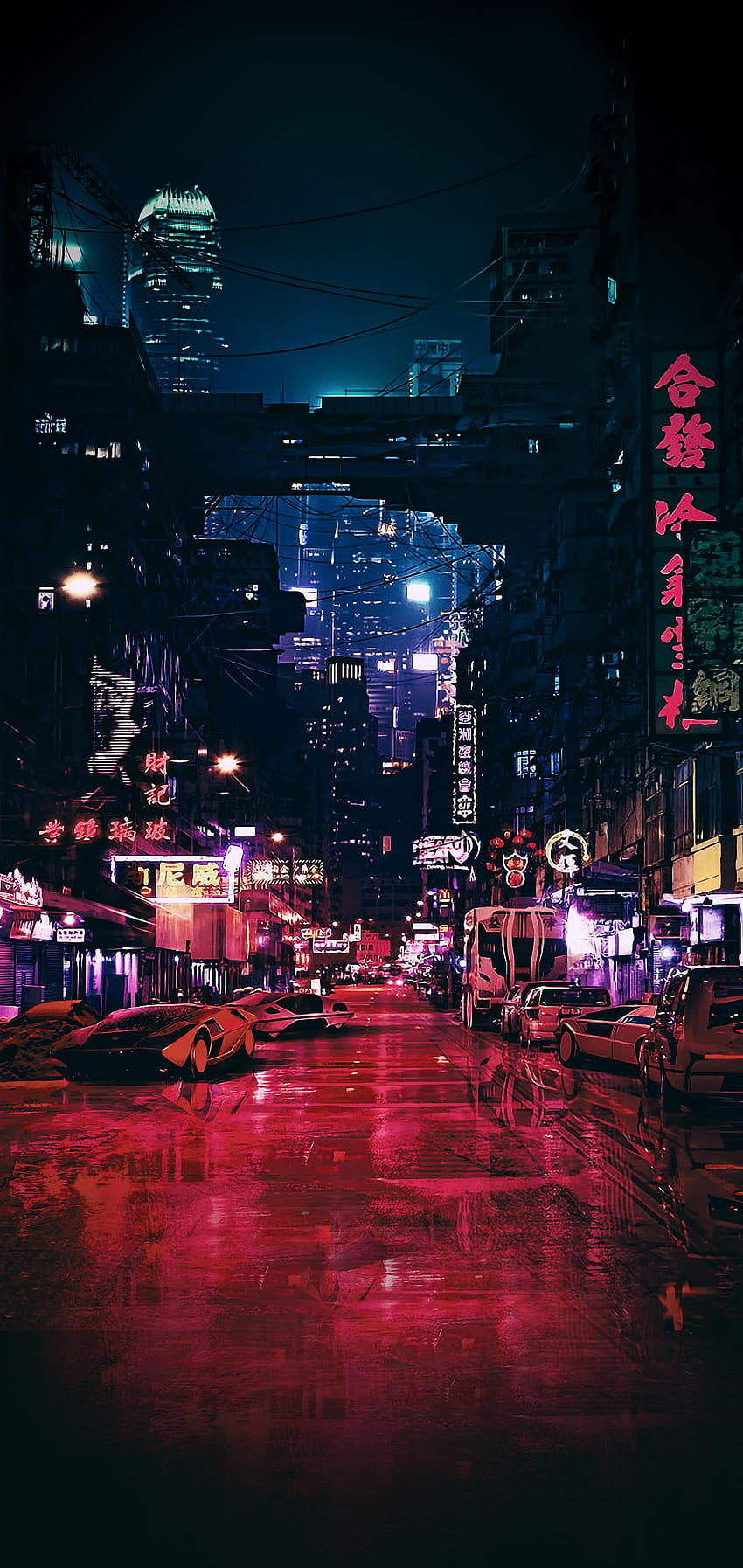Tokyo Gecesi, retro tokyo HD telefon duvar kağıdı